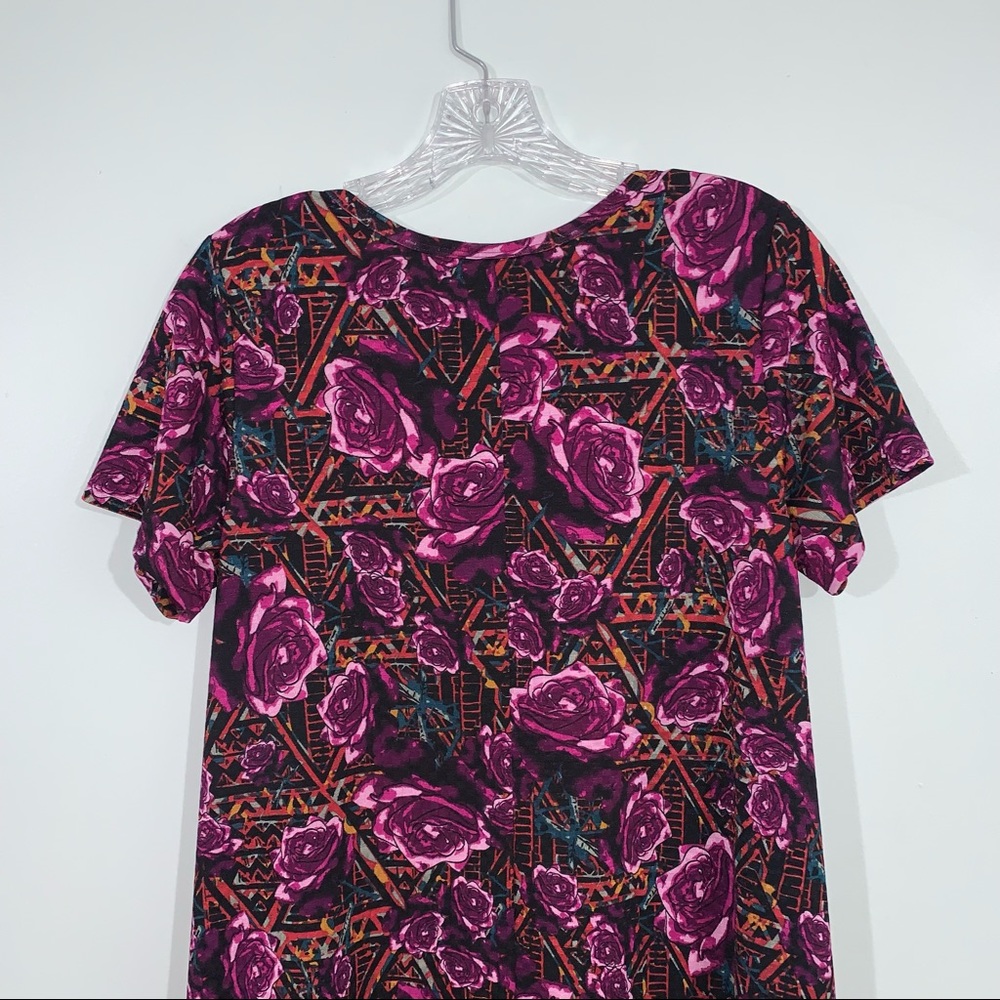 LuLaRoe size Small high low hem short sleeve dress - Picture 7 of 8